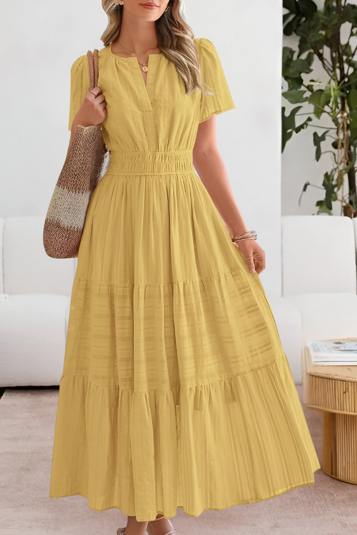 Astra Boho Breeze Midi Dress For Summer Wardrobe Edition