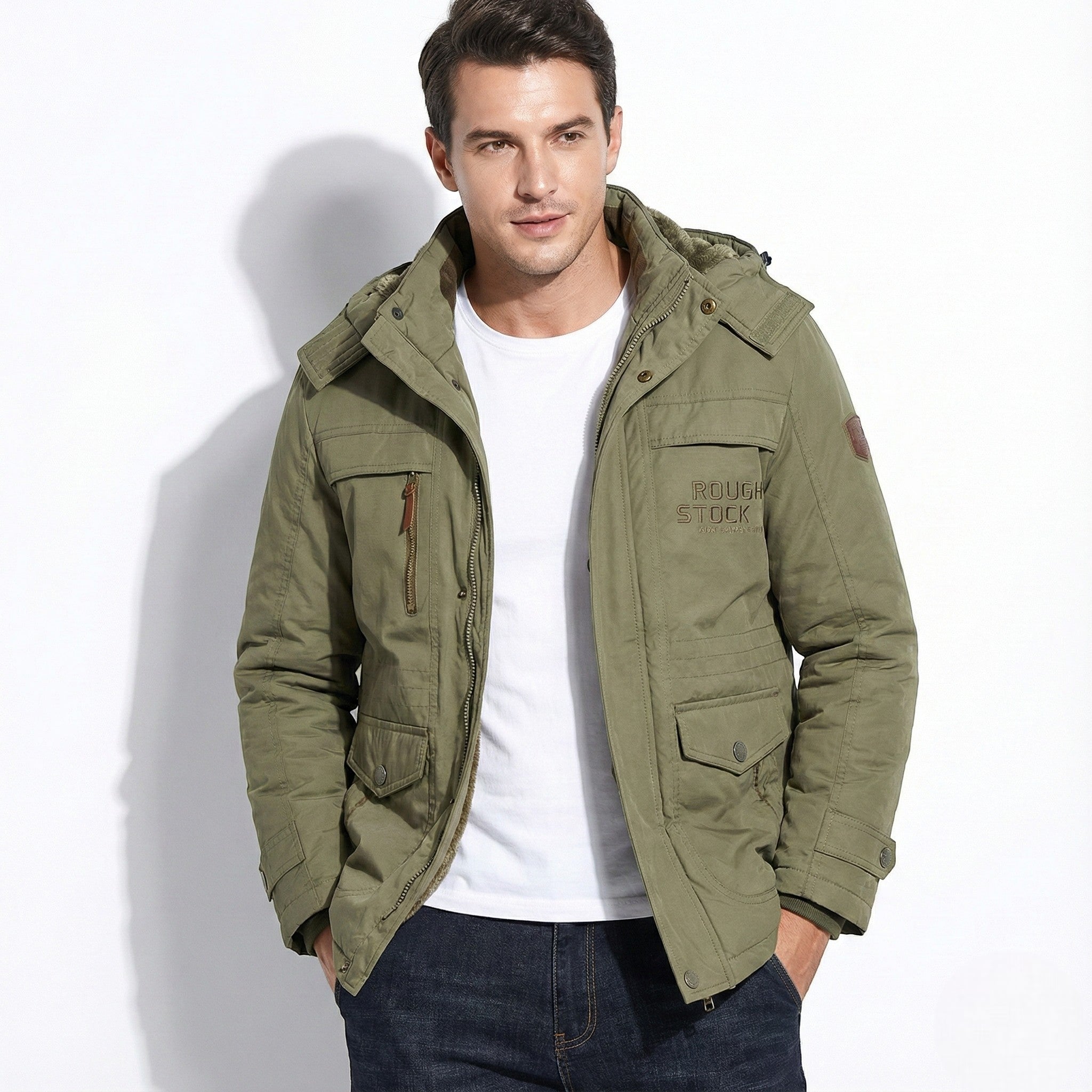 Alaric – Men’s Cotton Heritage Parka Jacket 2