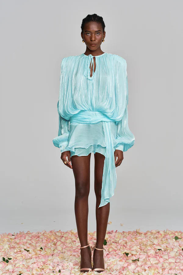 Averin Ruffle Mini Dress For Women Everyday Chic Essentials