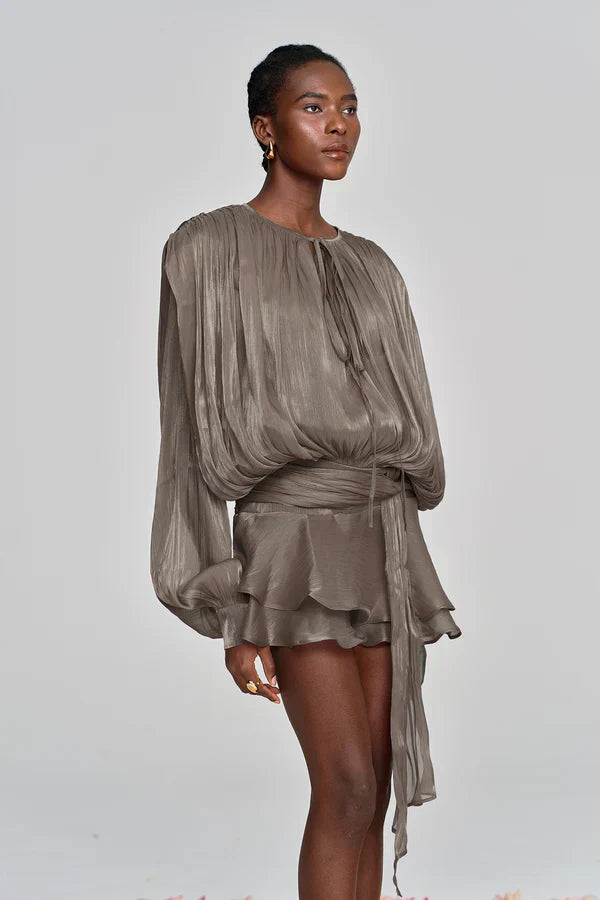 Averin Ruffle Mini Dress For Women Everyday Chic Essentials