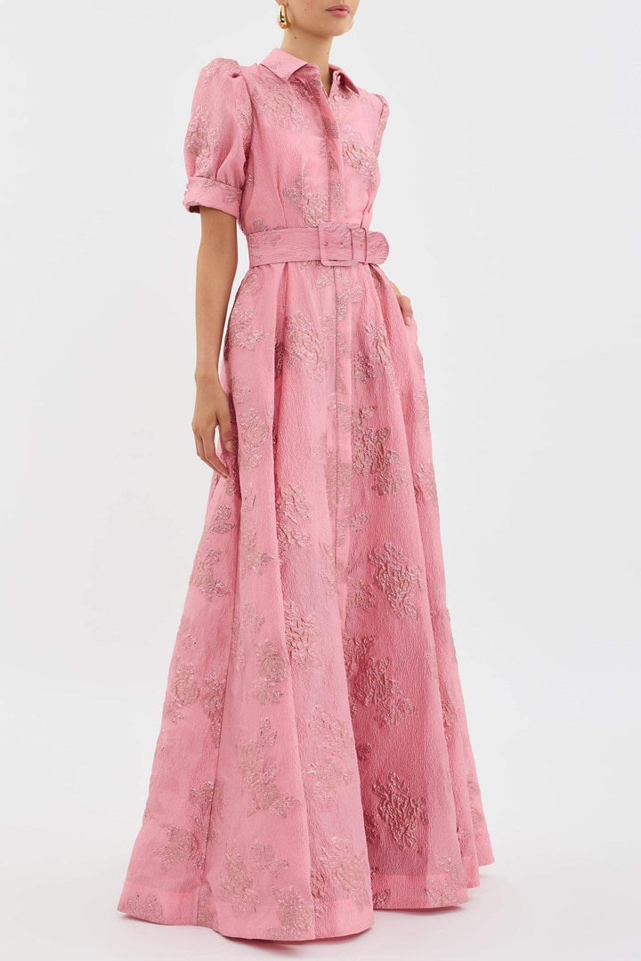 Celestia Elegant Short Puff Sleeves Dress Collection
