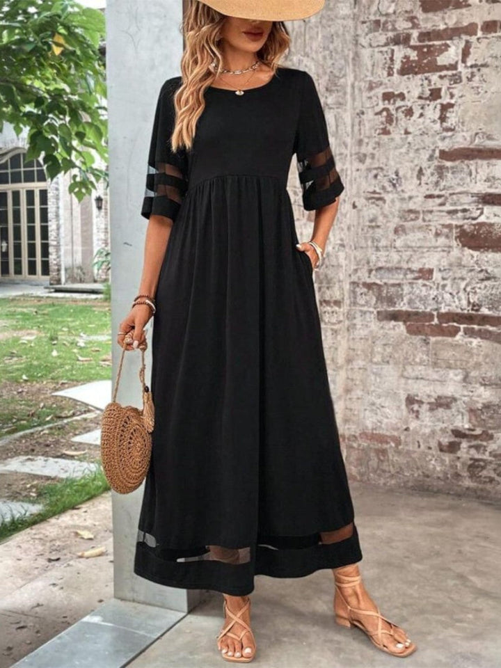 Nova Bloom Couture Collective Chic Tummy Flattering Coverage Dress Studio