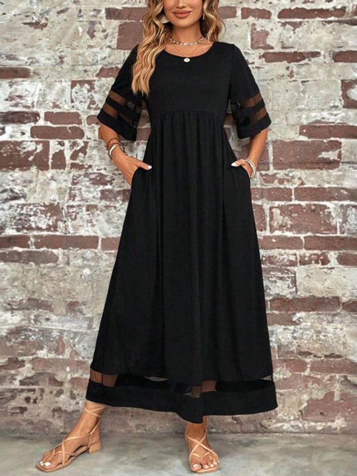Nova Bloom Couture Collective Chic Tummy Flattering Coverage Dress Studio