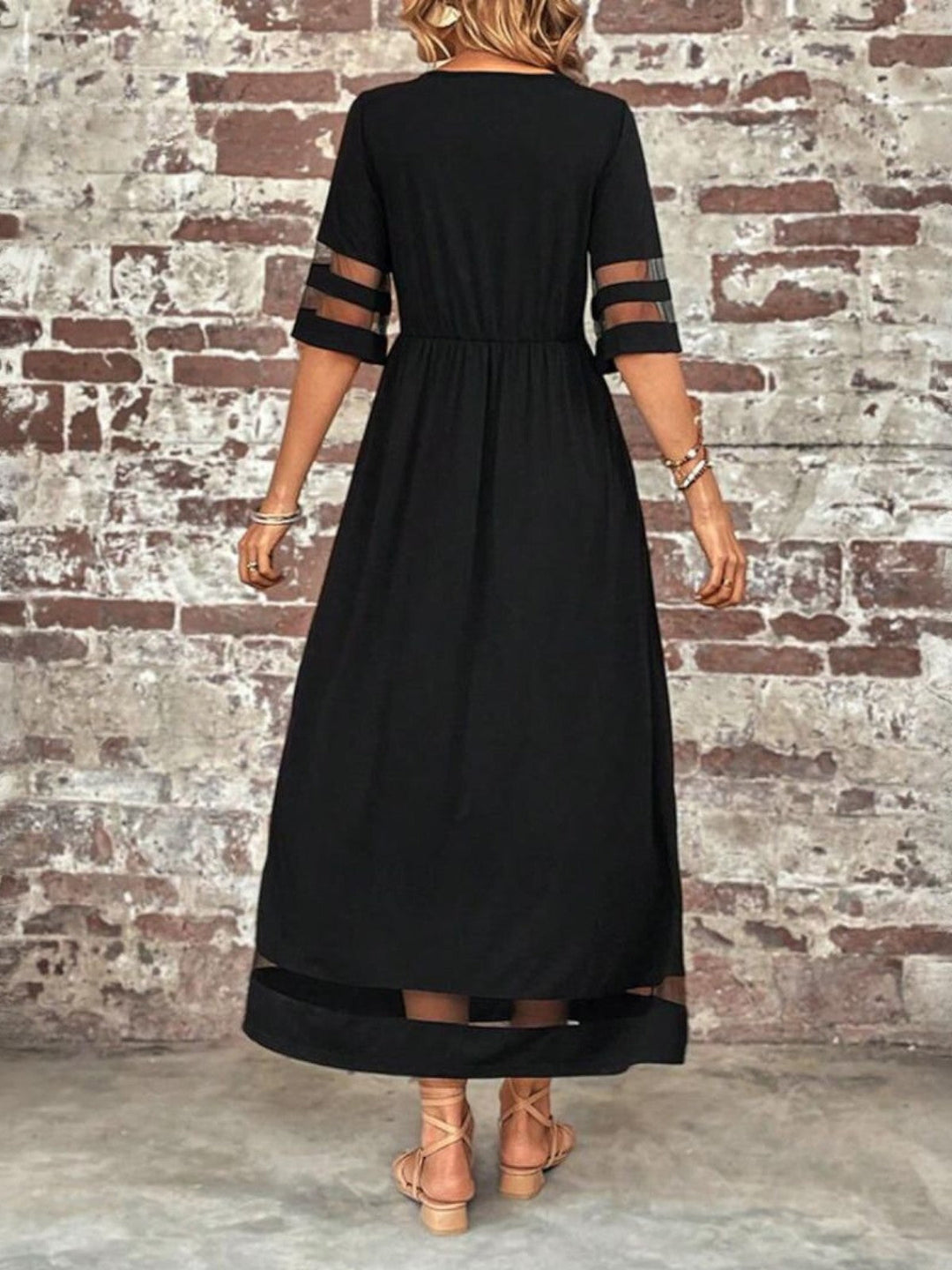Nova Bloom Couture Collective Chic Tummy Flattering Coverage Dress Studio