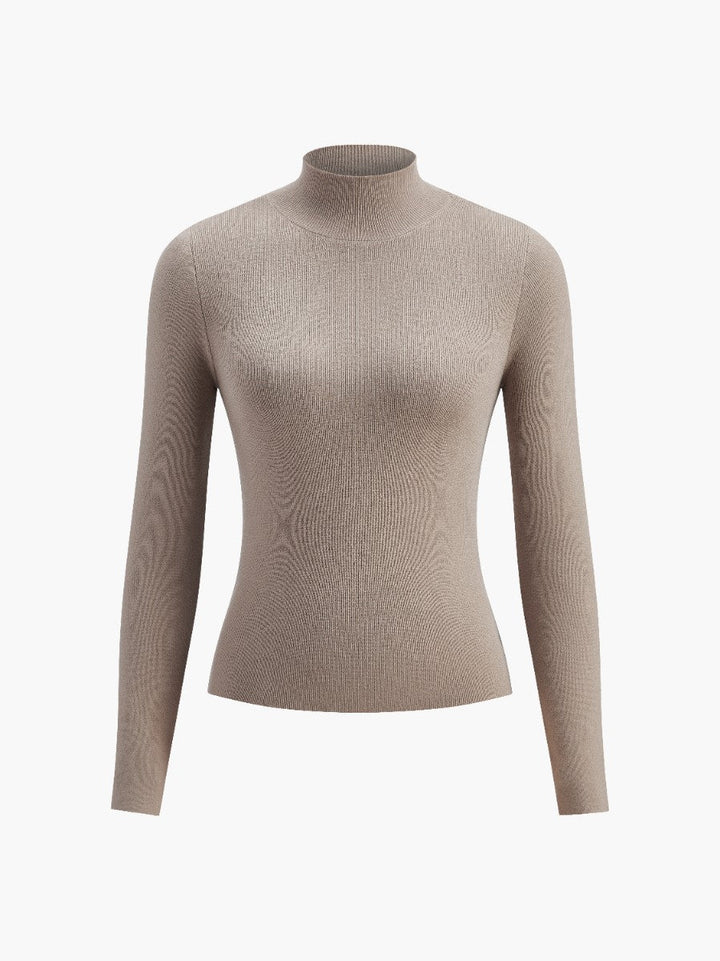Astra Women’s Springtime Comfortable Mock Neck Top