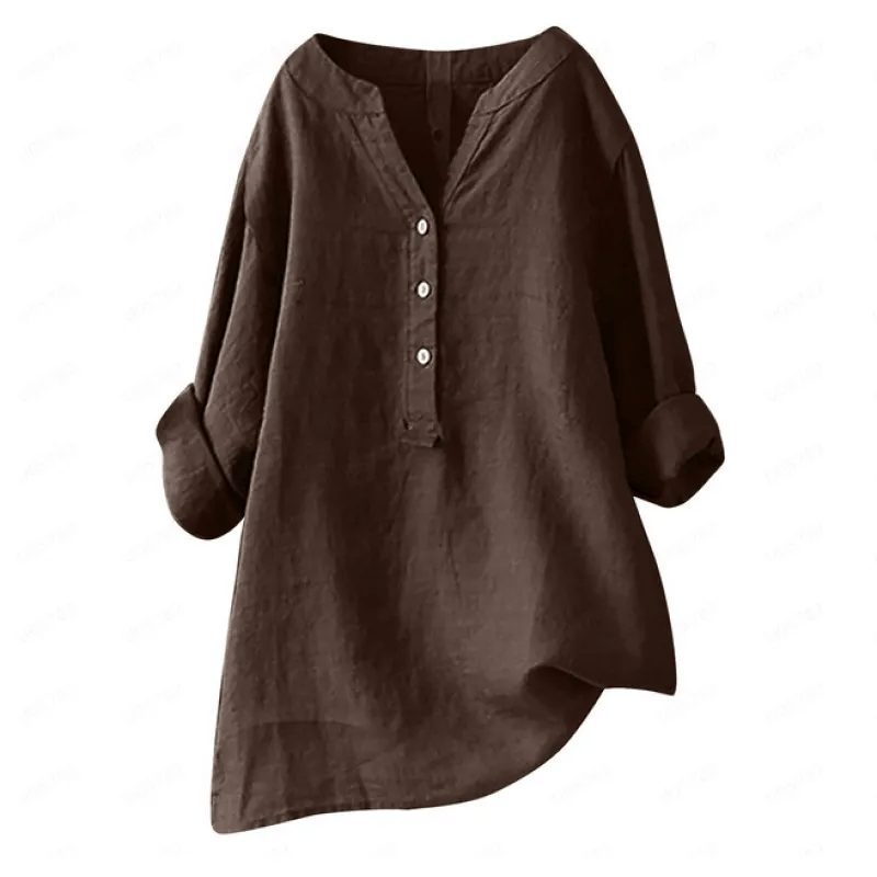 Luna Airy Linen Top For Effortless Comfort On Warm Days