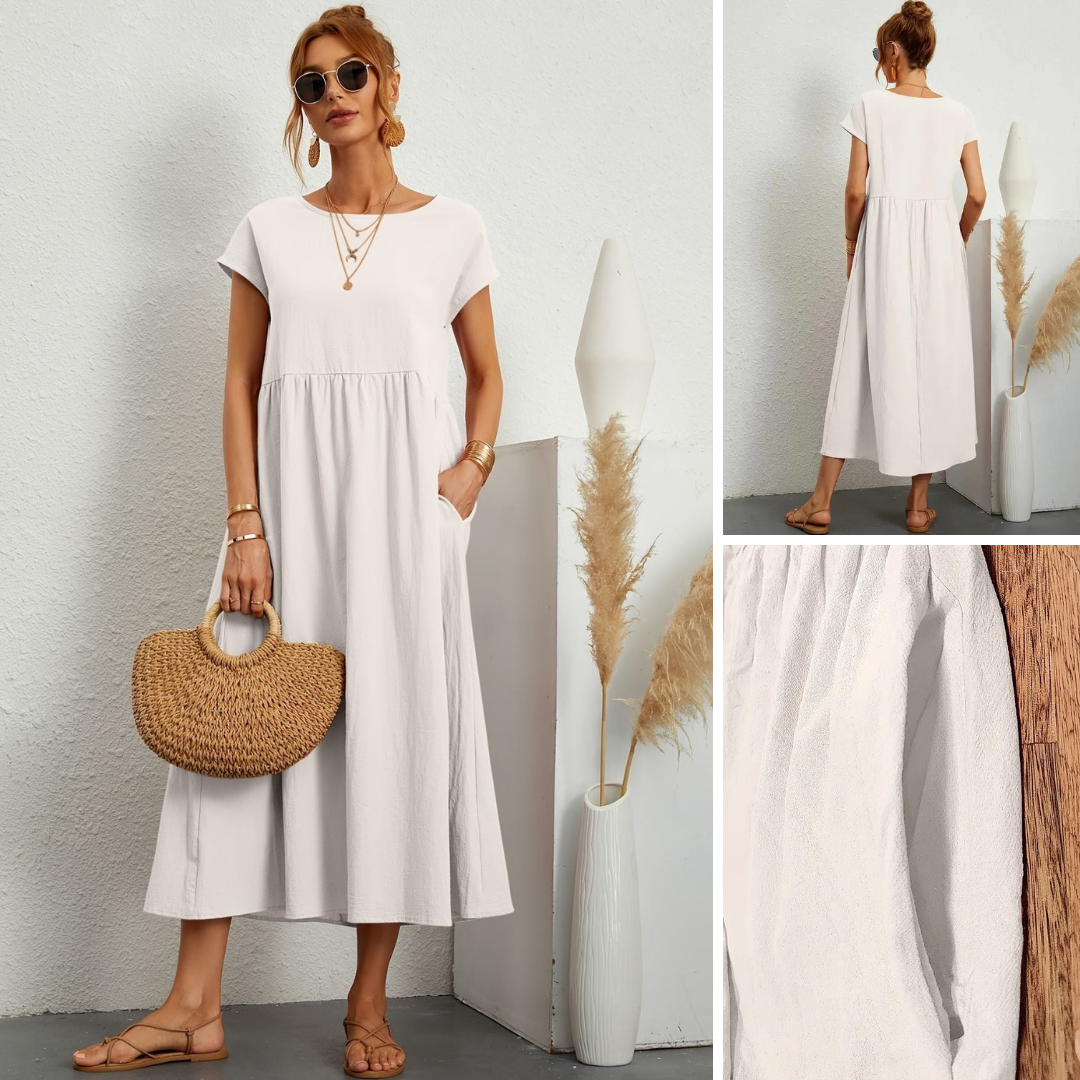 Aurora Elegant Lightweight Dress For Everyday Summer
