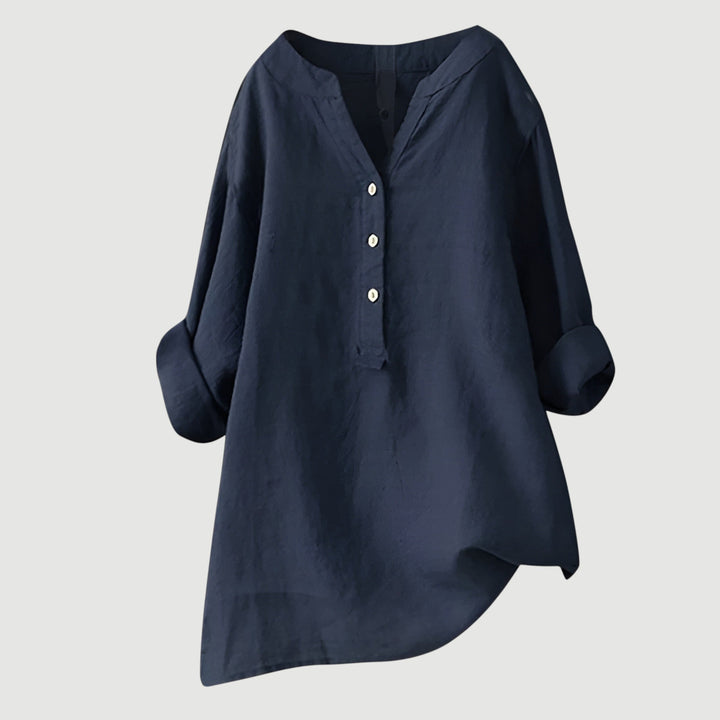 Luna Airy Linen Top For Effortless Comfort On Warm Days