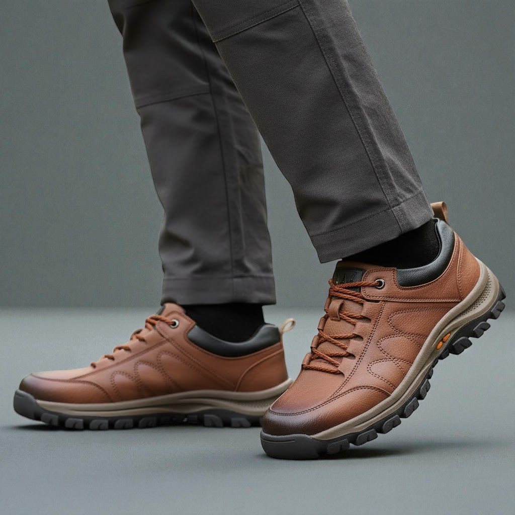 Elian – Men's Leather Shoes Orthopaedic Comfortable Running Shoes 4