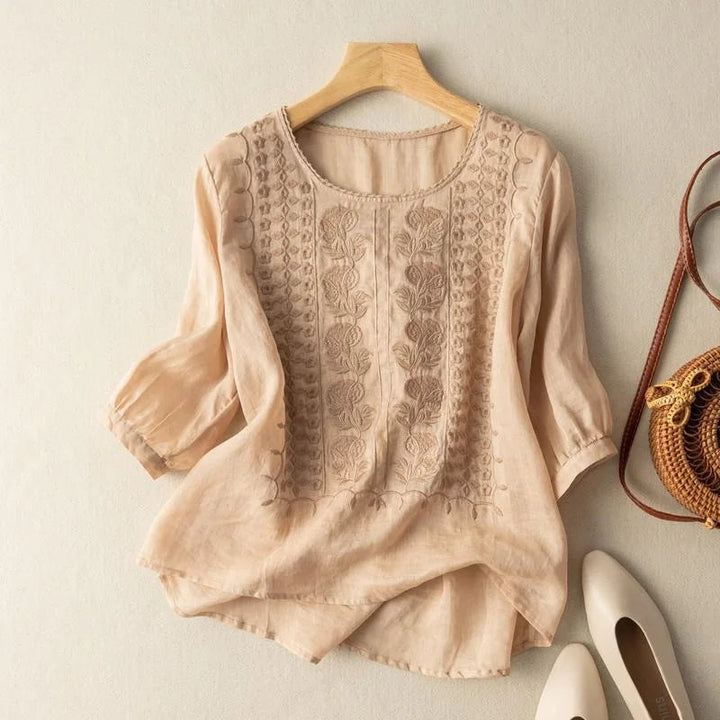 Aurelia Chic Summer Blouse With Light Silhouette For Casual