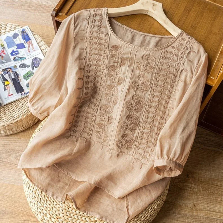 Aurelia Chic Summer Blouse With Light Silhouette For Casual