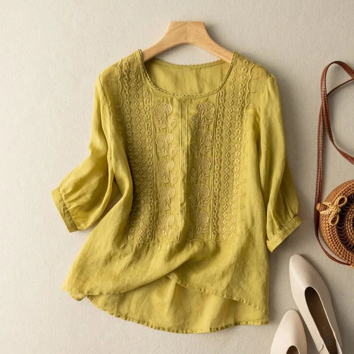 Aurelia Chic Summer Blouse With Light Silhouette For Casual