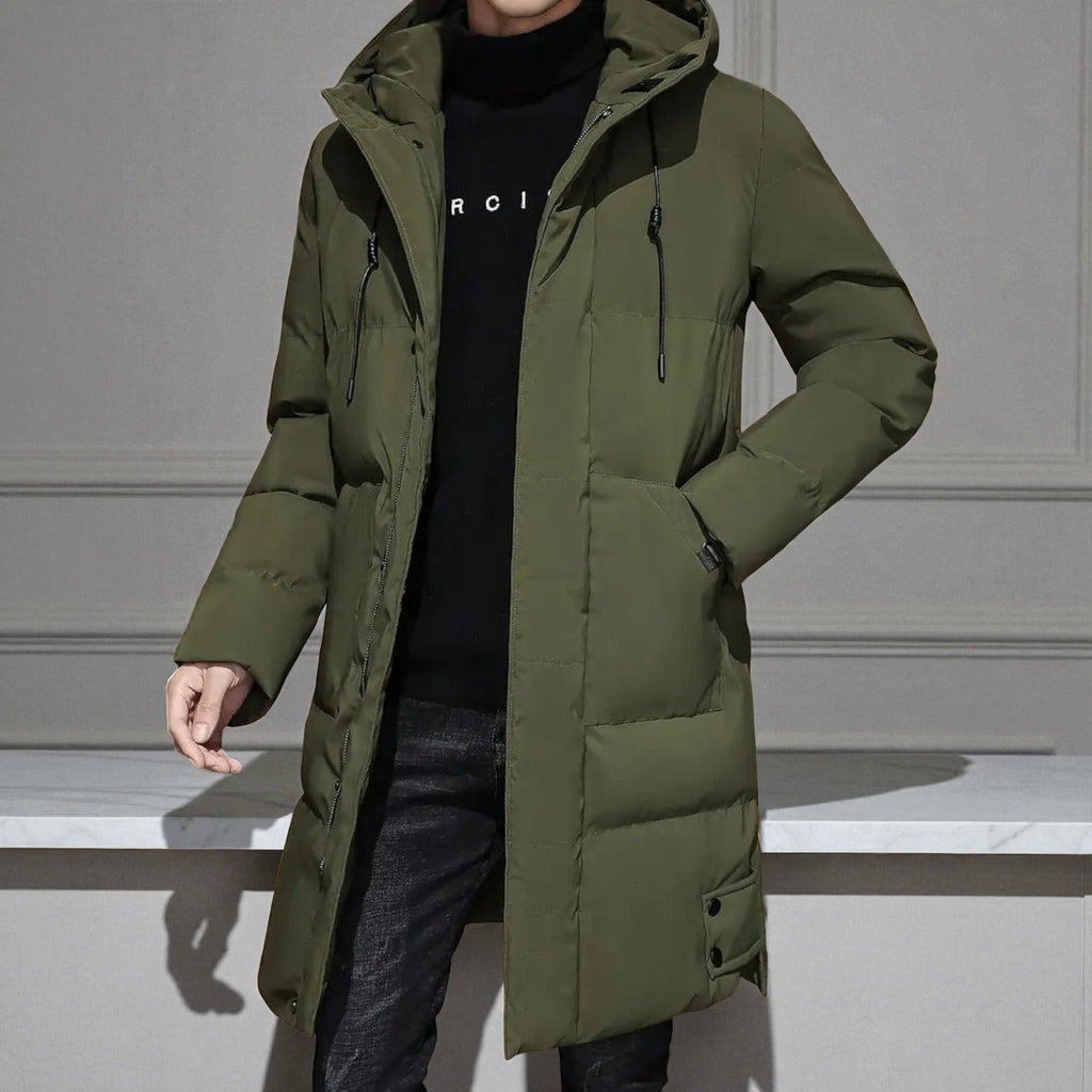 Frank – Long, Water-Resistant Winter Parka with Hood 0