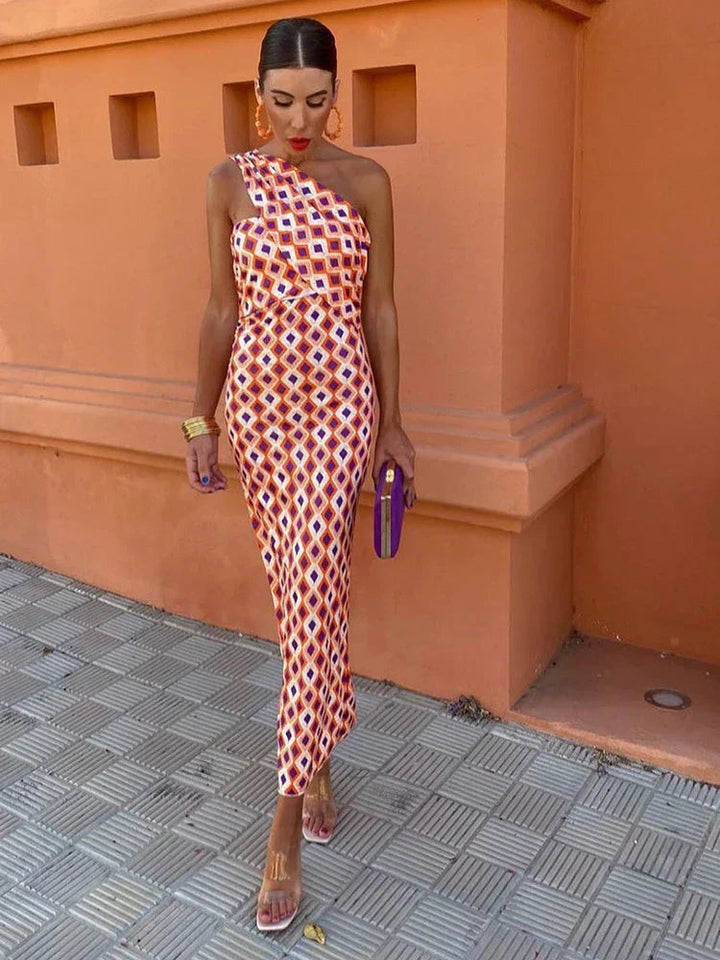 NovaLora | Graceful Elegant Summer Dress For Everyday Wear