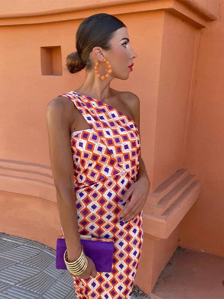 NovaLora | Graceful Elegant Summer Dress For Everyday Wear