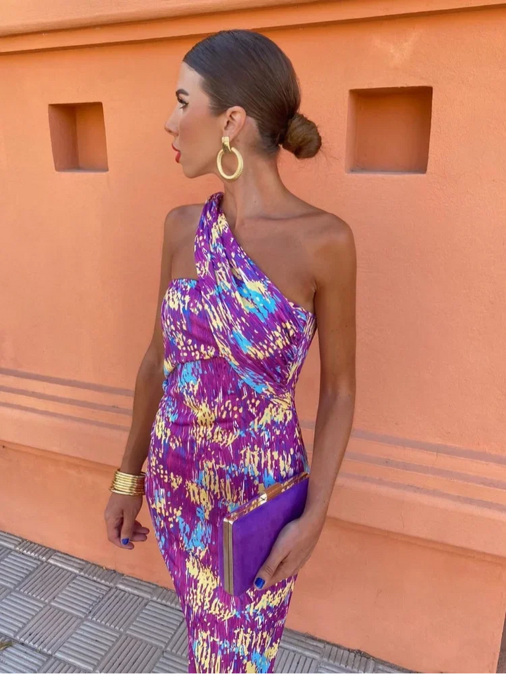 NovaLora | Graceful Elegant Summer Dress For Everyday Wear