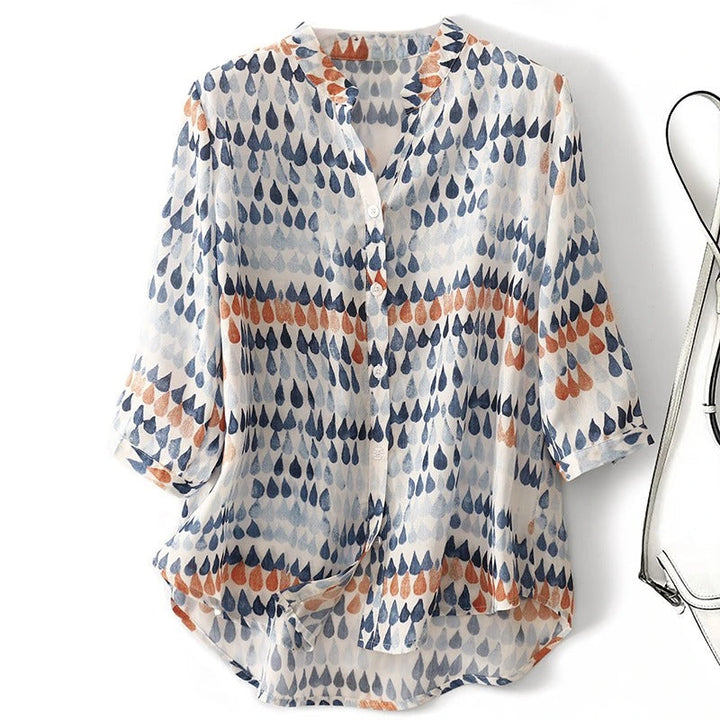 Solace Elegant Summer Blouse From Solace Studio Boutique