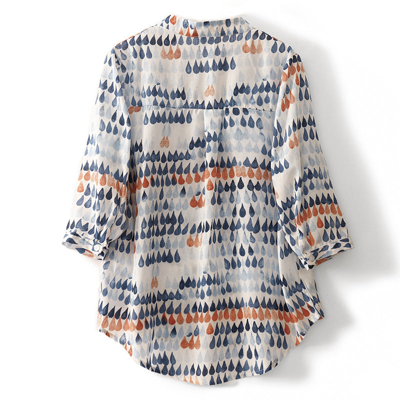 Solace Elegant Summer Blouse From Solace Studio Boutique