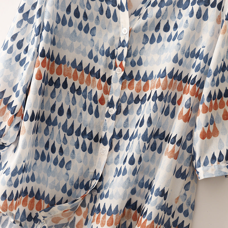 Solace Elegant Summer Blouse From Solace Studio Boutique