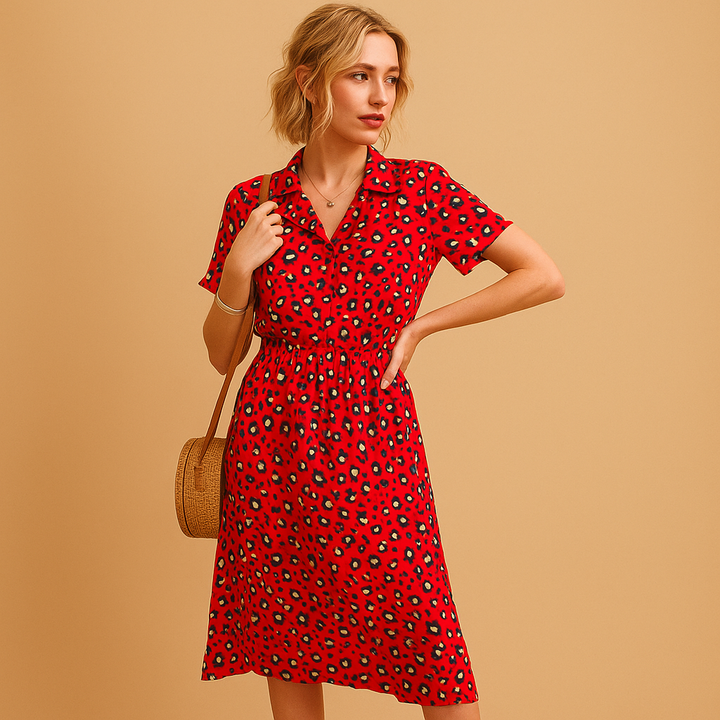 Vela Midi Summer Dress For Warm Weather Occasions Anywhere