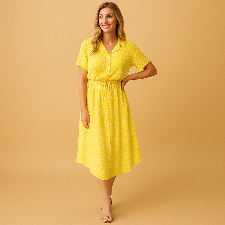 Vela Midi Summer Dress For Warm Weather Occasions Anywhere