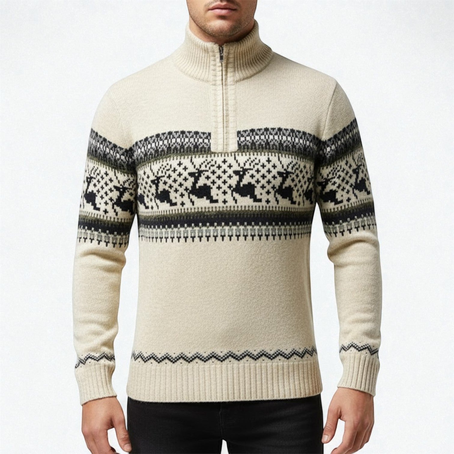 Joris – Men's Cotton Knitted Sweater 0