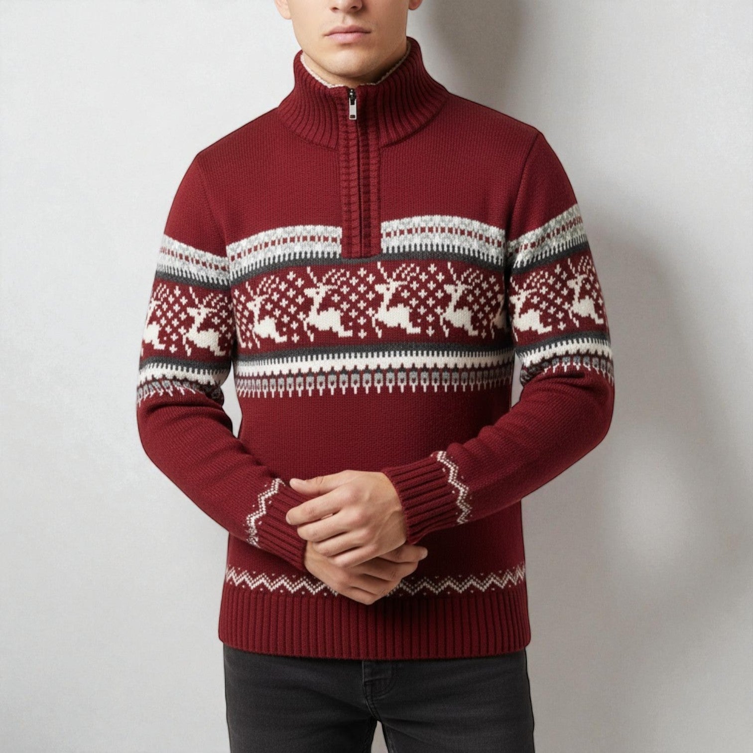 Joris – Men's Cotton Knitted Sweater 3