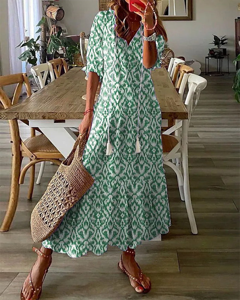 Nova Lane Boho Dress By Willow Ridge Studio Collection