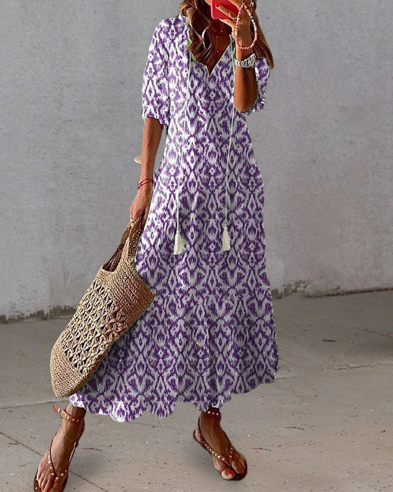 Nova Lane Boho Dress By Willow Ridge Studio Collection