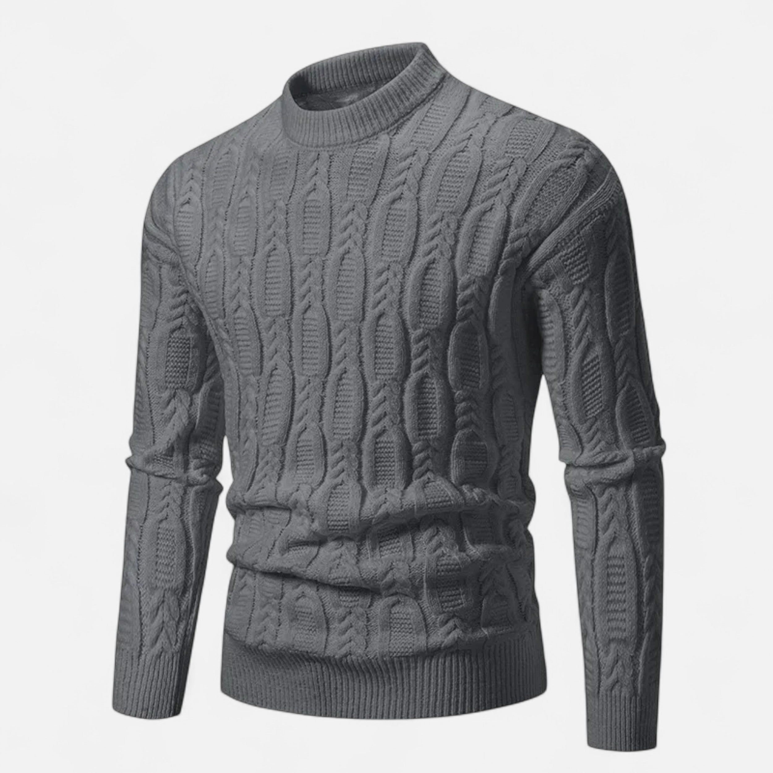 Mason Men's Sweater - Classic Crewneck Soft Knit