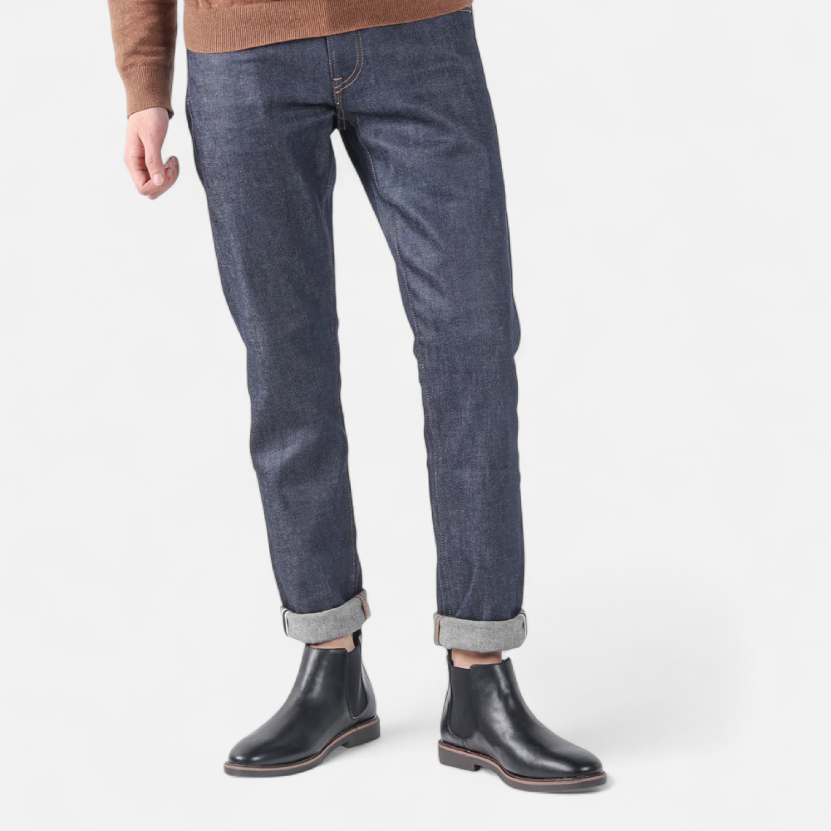 Mason Chelsea Boots Men – Retro Leather Design Black