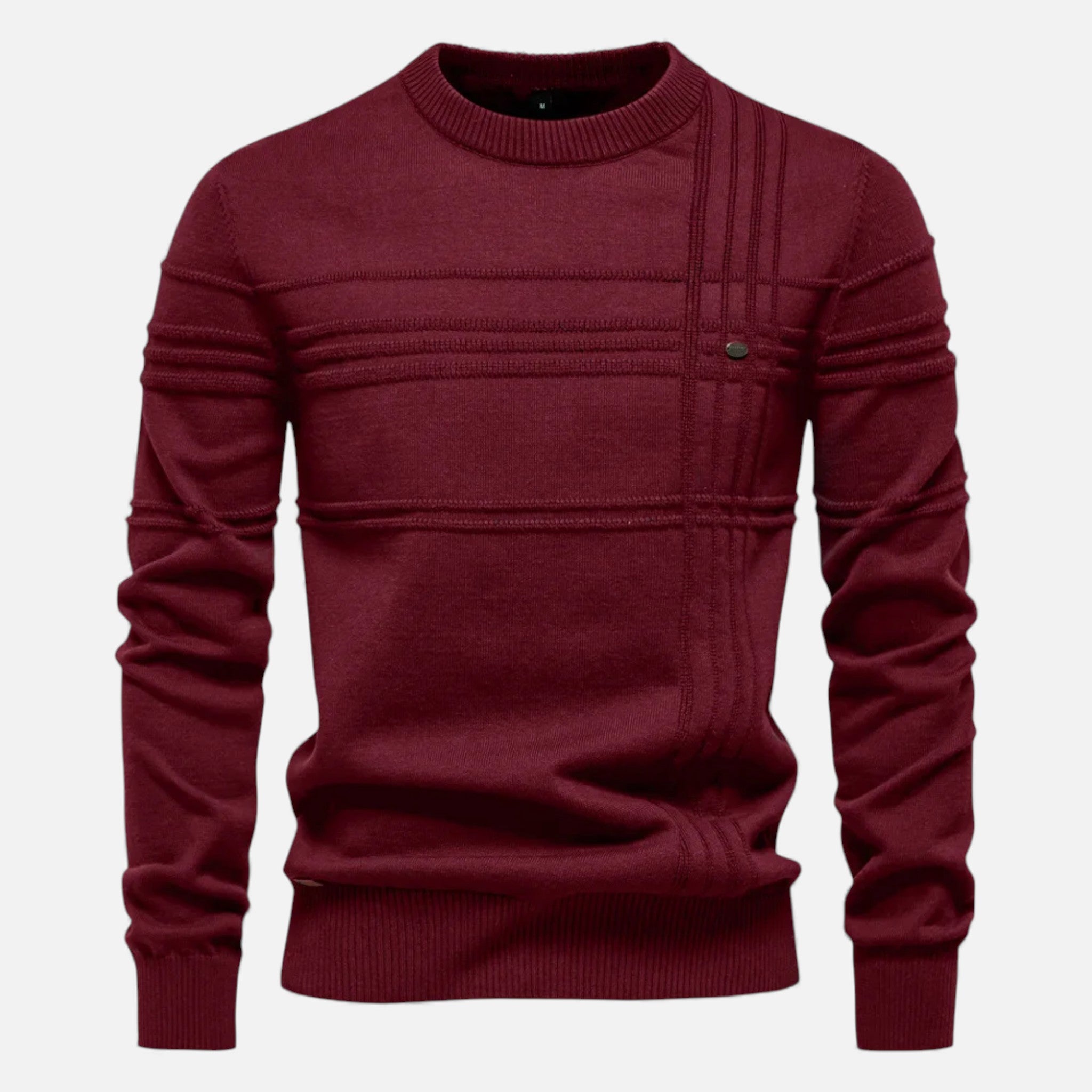 Mason Knit Sweater - Slim Fit High-Elasticity