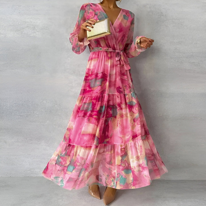 Elara Elegant Pleated Summer Dress Collection Edition