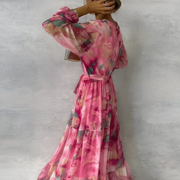 Elara Elegant Pleated Summer Dress Collection Edition