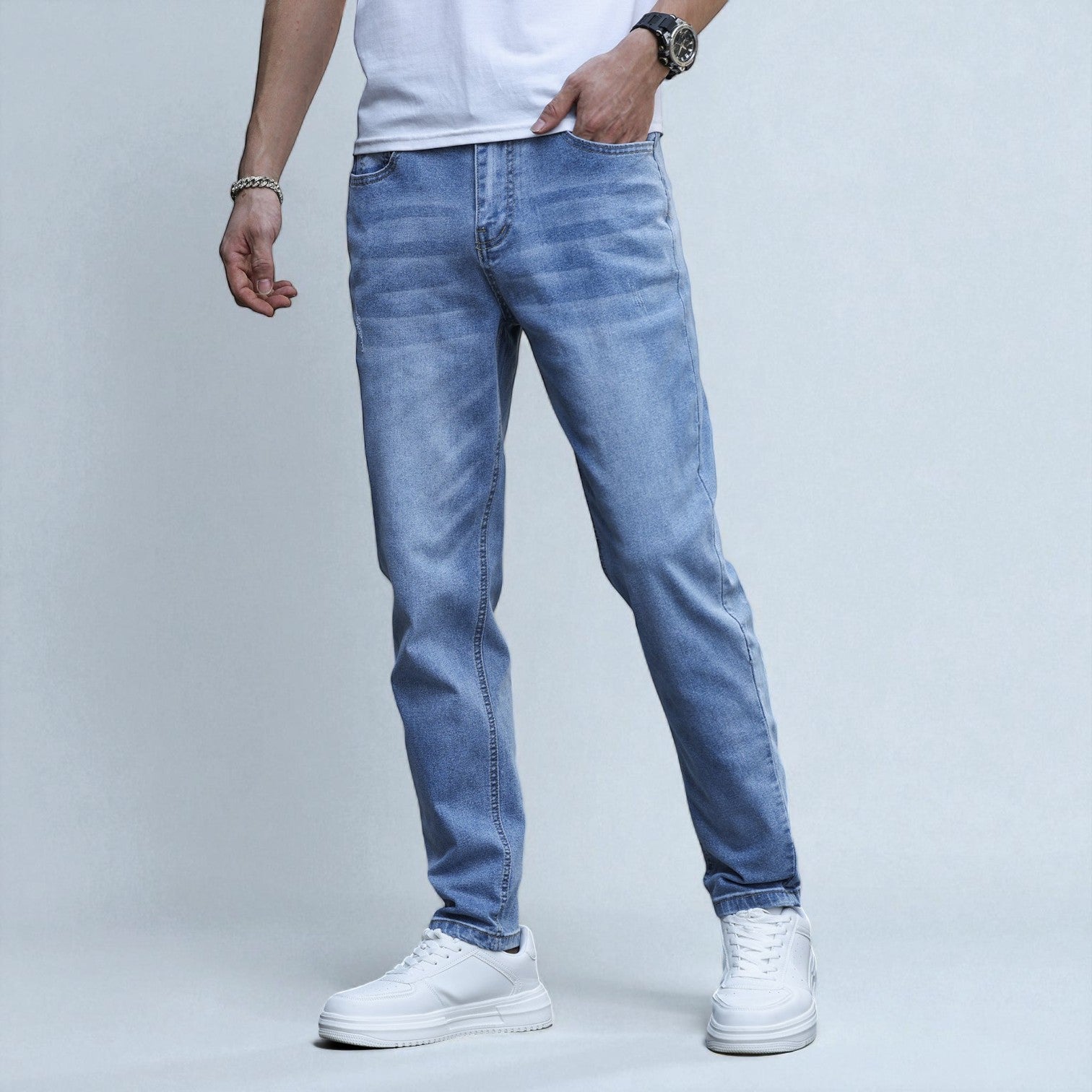 Mateo – Men's Cotton Jeans 1
