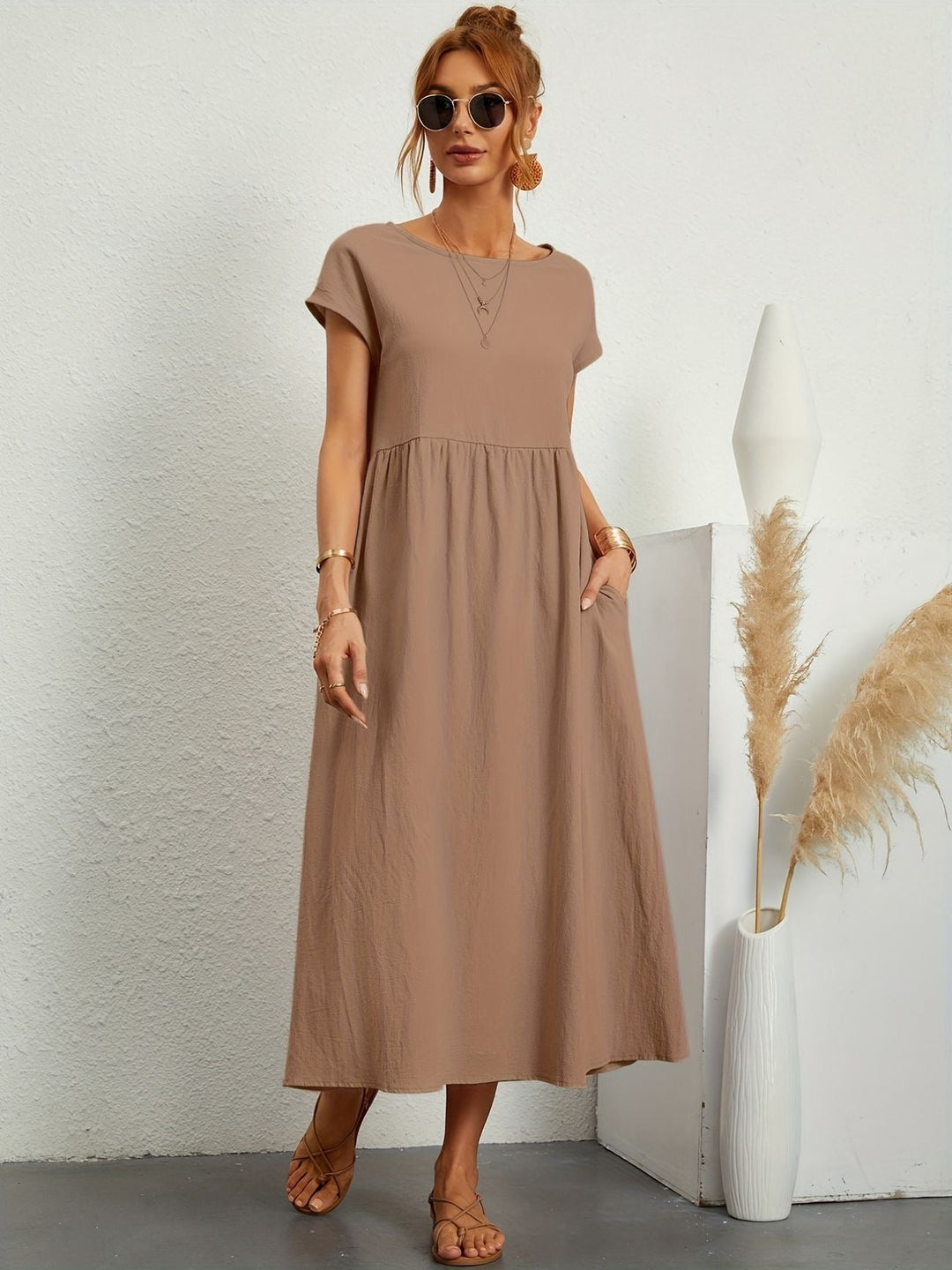 Aurora Elegant Lightweight Dress For Everyday Summer