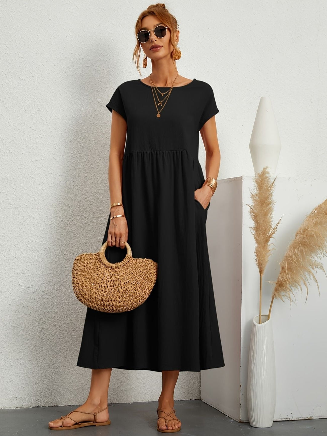 Aurora Elegant Lightweight Dress For Everyday Summer