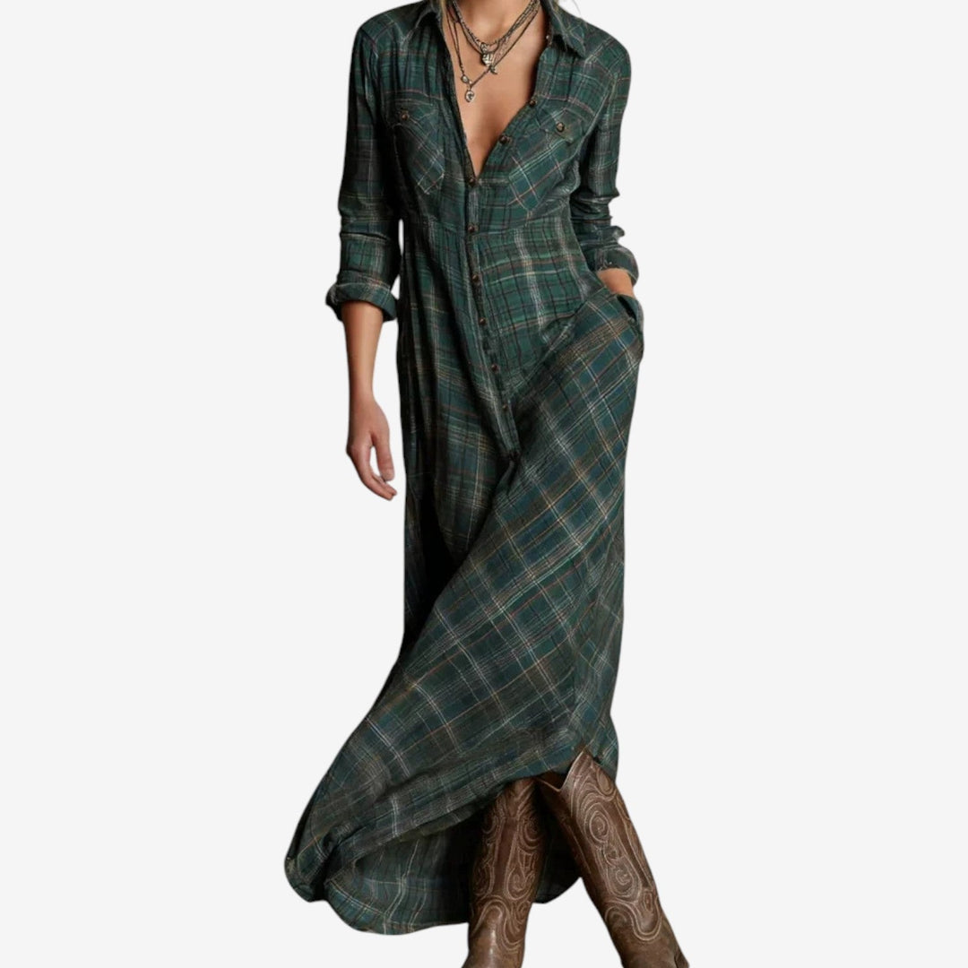 Astra Timeless Maxi Dress With Classic Silhouette And Flattering Fit Everyday
