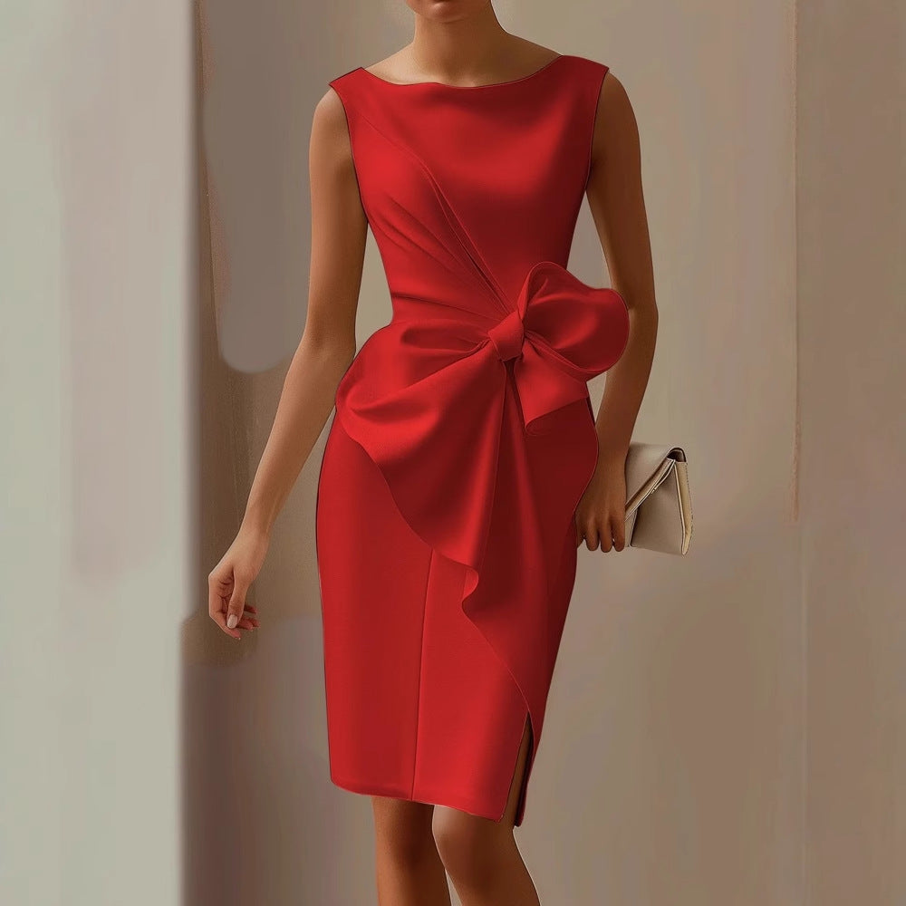 Luminara Couture Stylish Sleeveless Dress For Women
