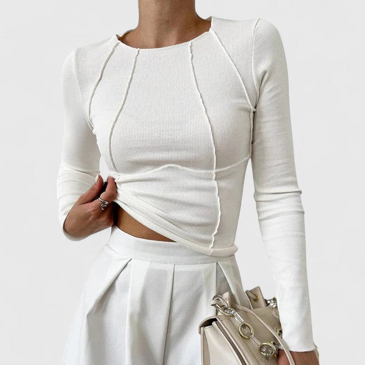Aurelyn Comfort Long-Sleeved Top For Everyday Wear