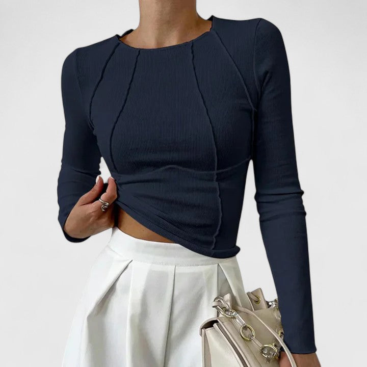Aurelyn Comfort Long-Sleeved Top For Everyday Wear