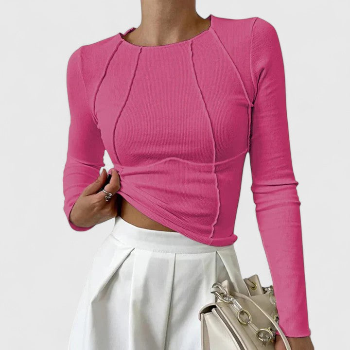 Aurelyn Comfort Long-Sleeved Top For Everyday Wear
