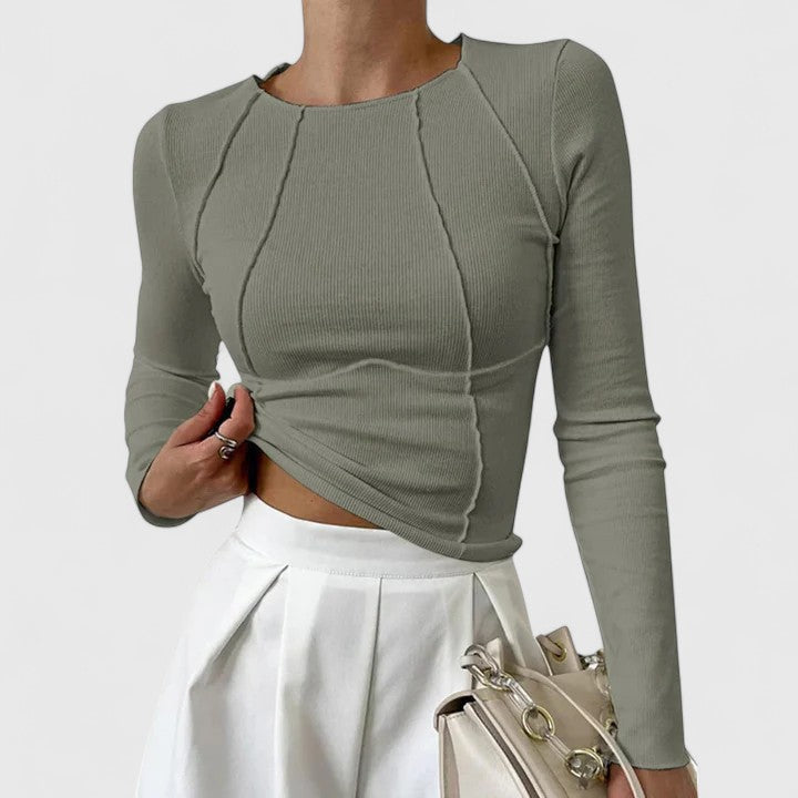 Aurelyn Comfort Long-Sleeved Top For Everyday Wear