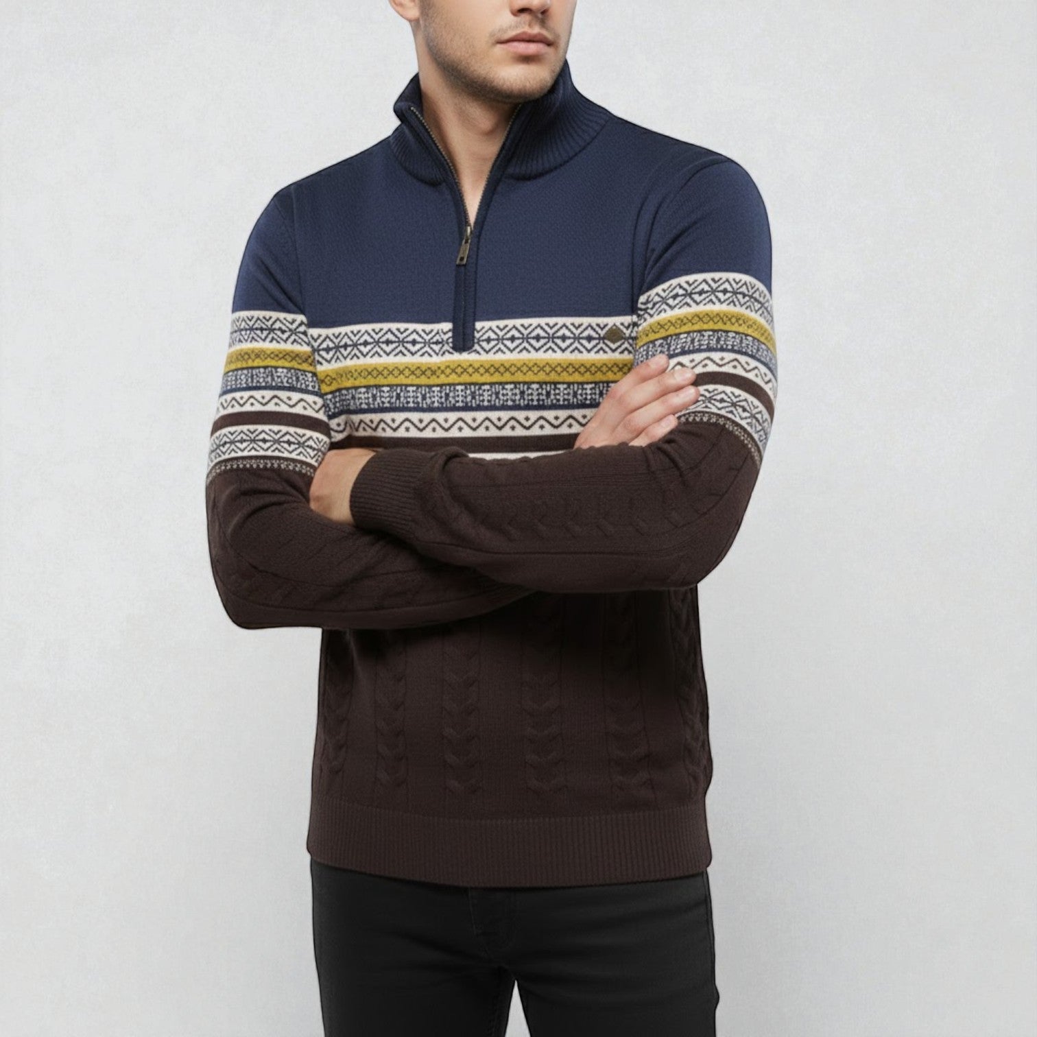 Rudy – Men's Cotton Winter Jumper 11