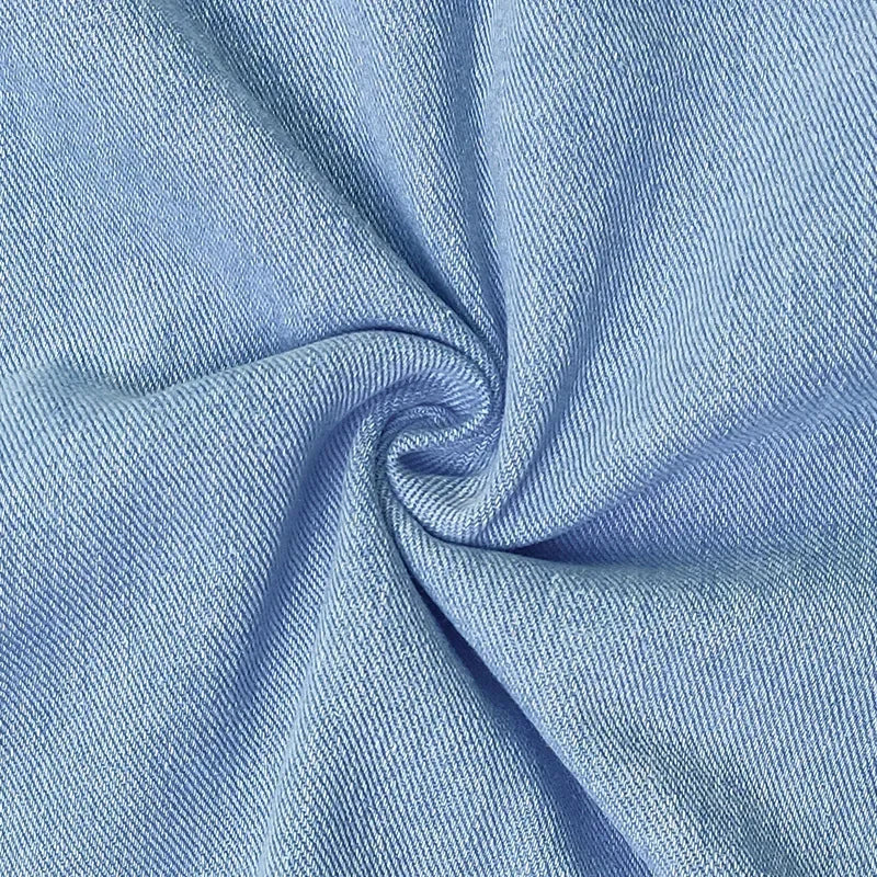 Asteria Sleeveless Denim Summer Dress With Pockets