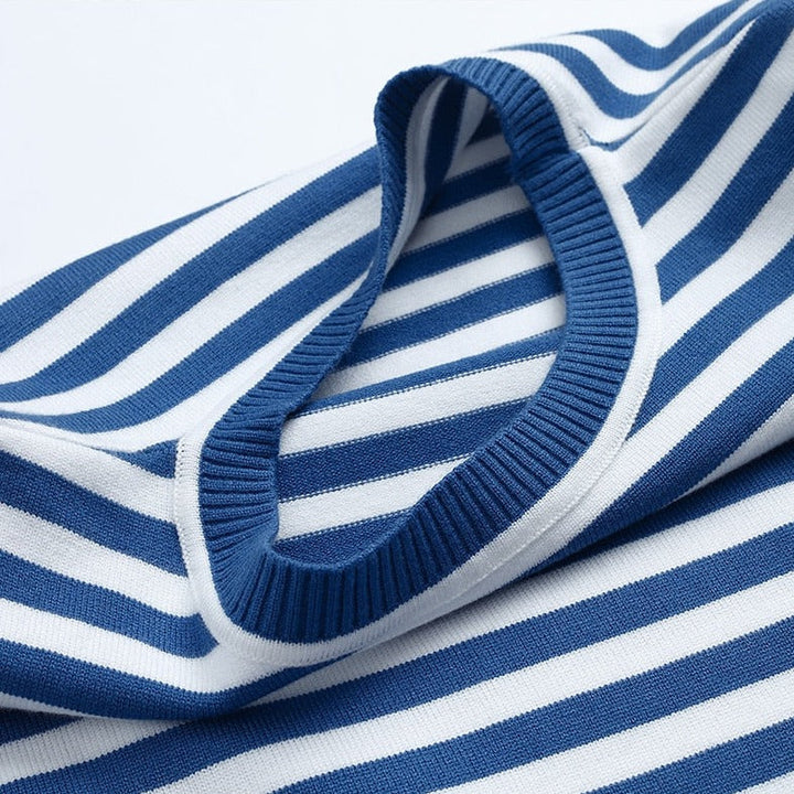 Luma Women Spring Long Sleeve Striped Tee For Everyday Wear