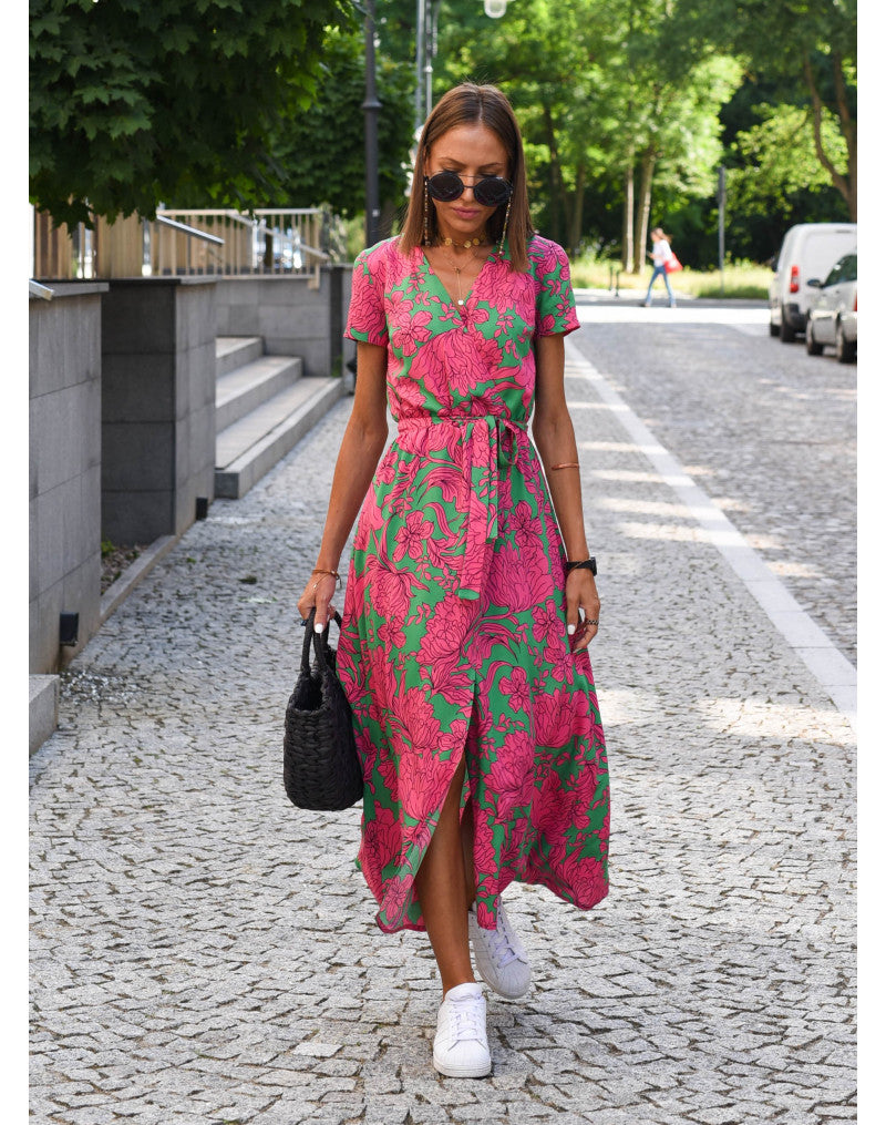Nova Flora Floral Dress With Effortless Grace For Women