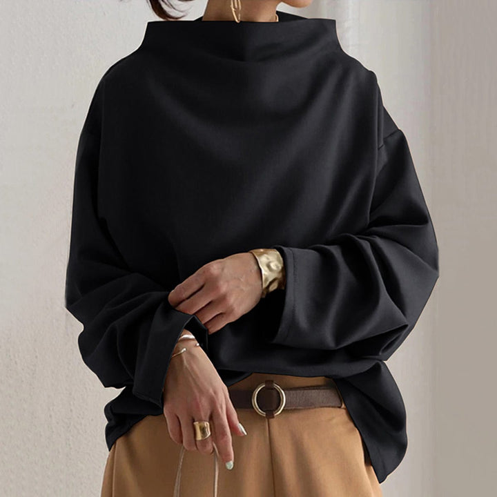 Aurora Women High-Neck Long Sleeve Top Everyday Wear