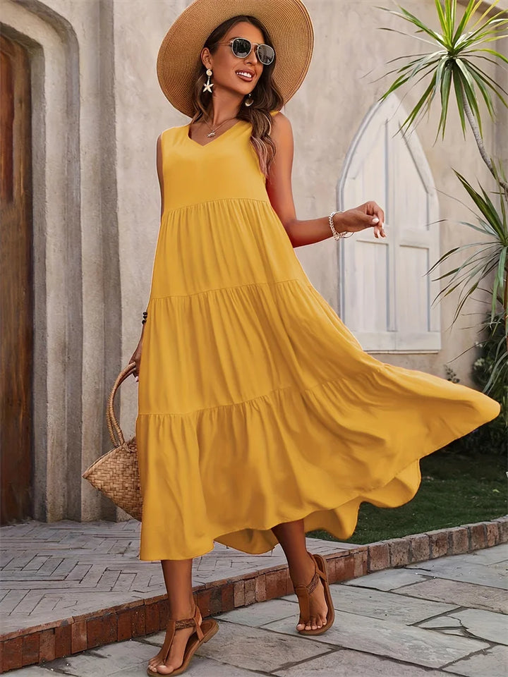 Lyra Colorful Maxi Dress In Bright Hues For Every Occasion