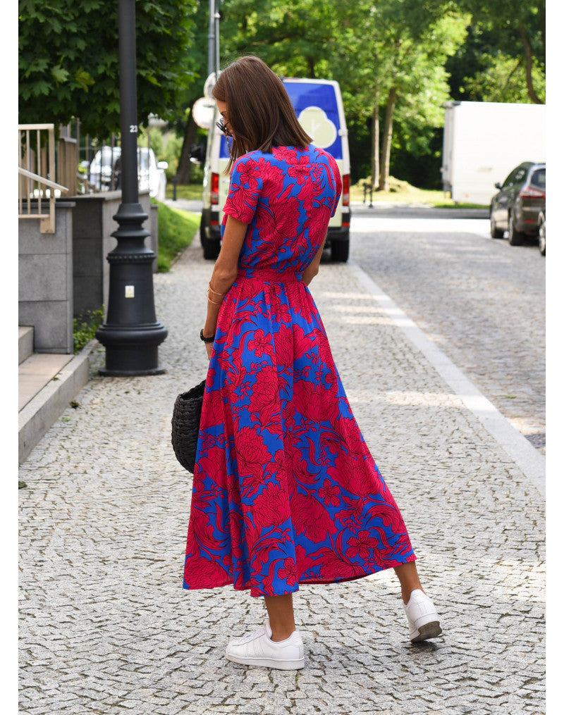 Nova Flora Floral Dress With Effortless Grace For Women